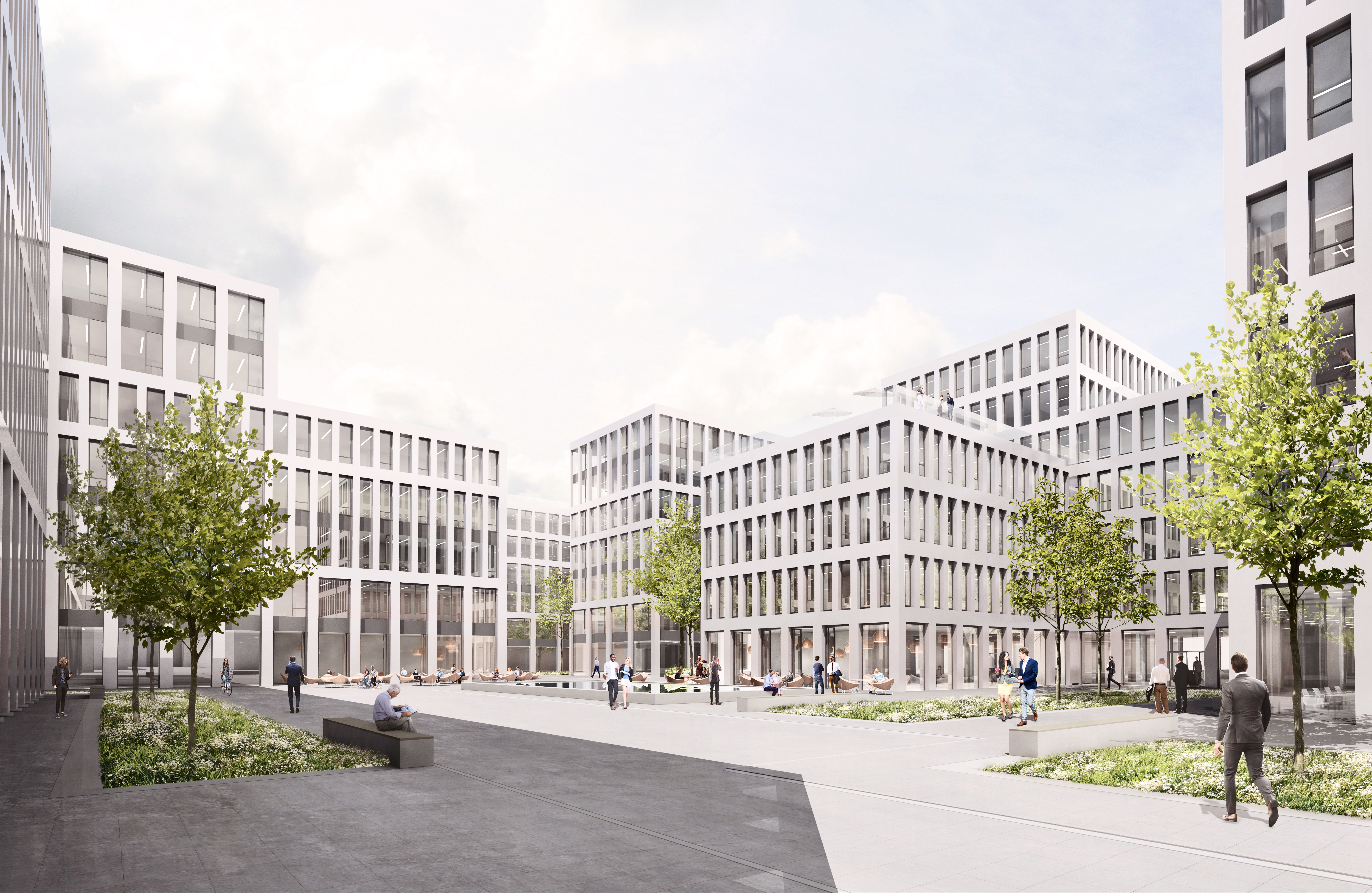 Köln: Neuer Büro-Campus für Braunsfeld